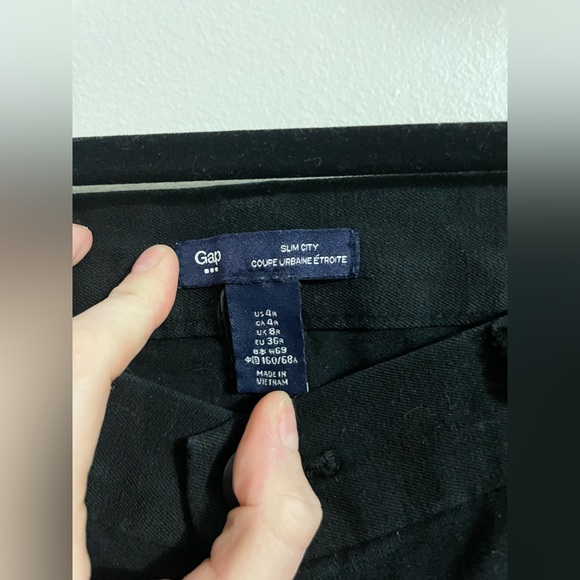 Gap Slim City Black Pants - Picture 4 of 4